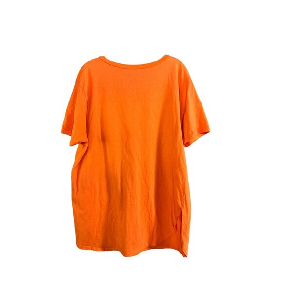 On Fire Women's Orange Shirt - Picture 2 of 5